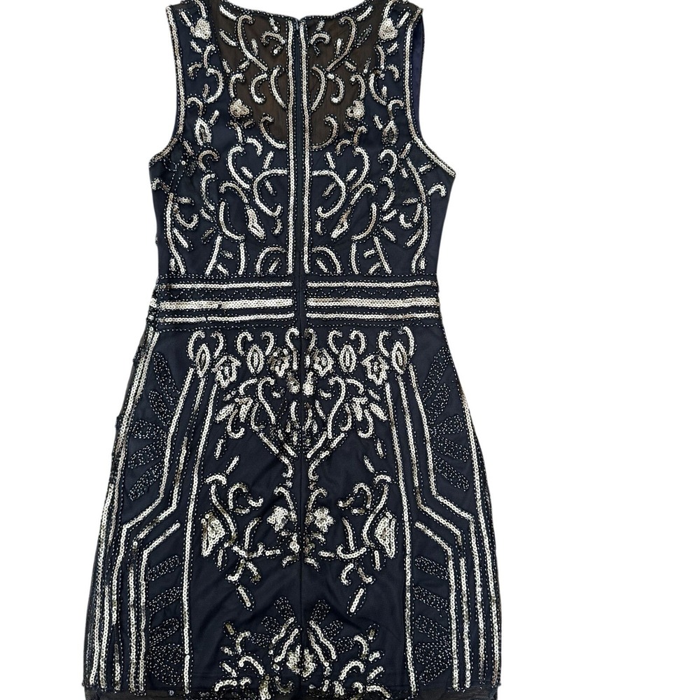 GB NWT Blue Sequin Mini Dress Women's‎ Size Large Special Occasion Club Party